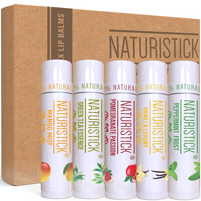 5-Pack Lip Balm Gift Set by