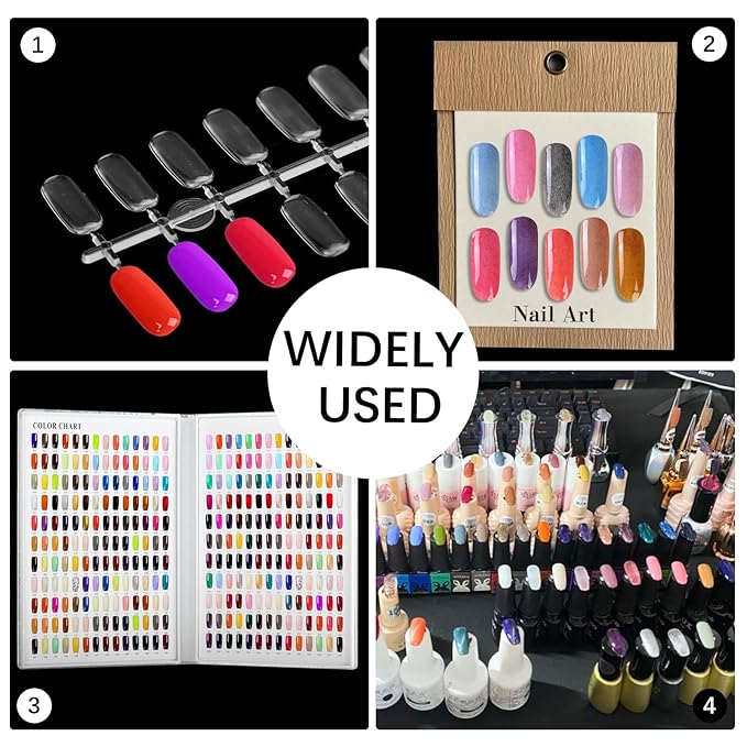 360pcs flat square nail tips