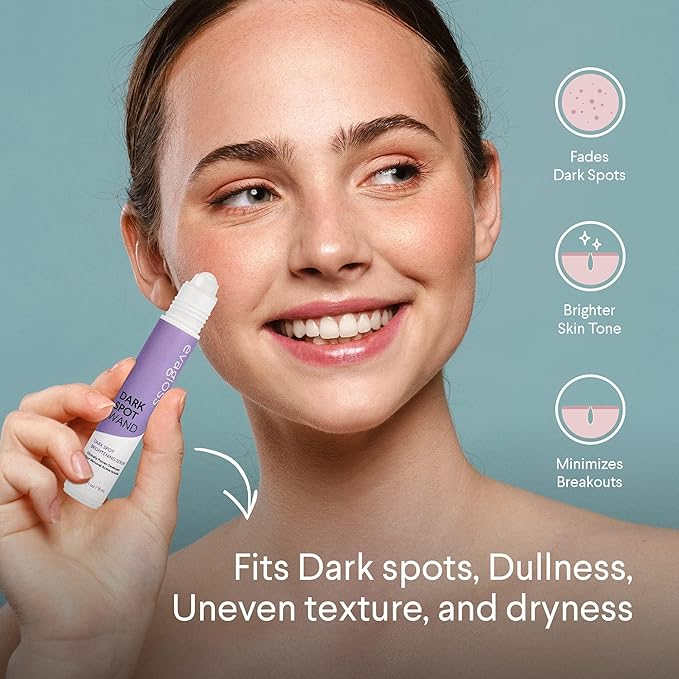 Dark Spot Remover for Face Wand: Age Spot Sun Spot Post-Acne Brown Spot Correcting Serum - Melasma Freckle Pigmentation Blemish Removal, with Niacinamide Tranexamic Acid 15mL