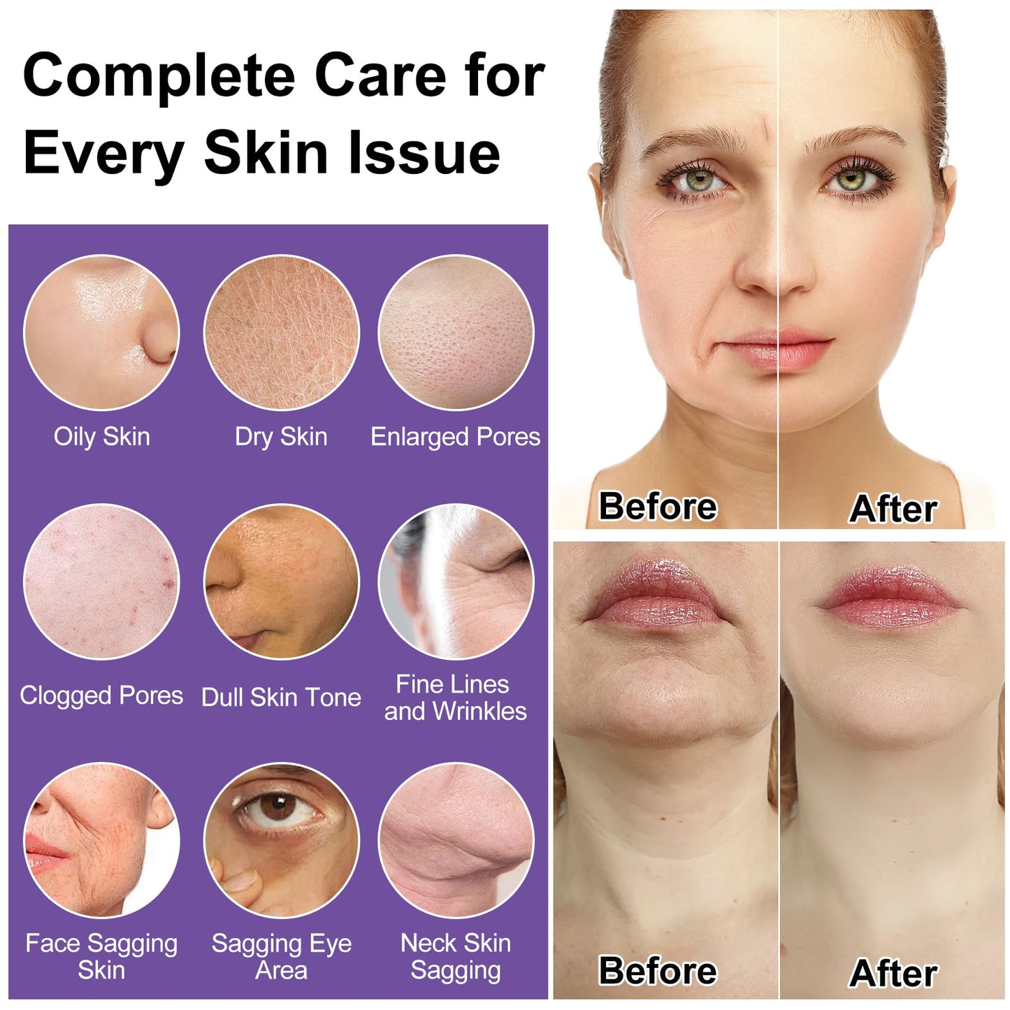 Skin Care Set,Professional Womens Teens Tighten Lift Firm Skincare,Hydrate Anti-Aging Facial Skin Care Routine Kit Travel Gift Set,Birthday Christmas Secret Santa Gifts for Women Teenage Girl Wife Mom