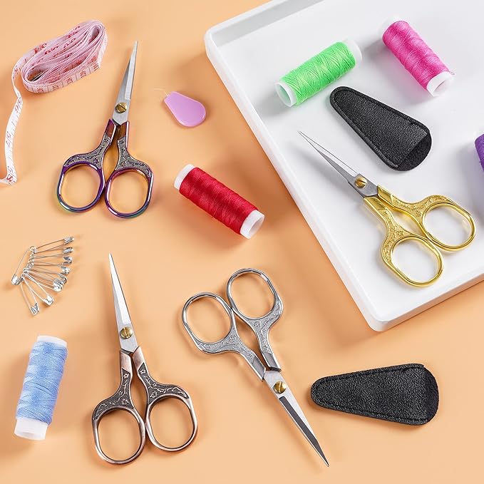 embroidery scissors-Glexal 5 Inch Vintage