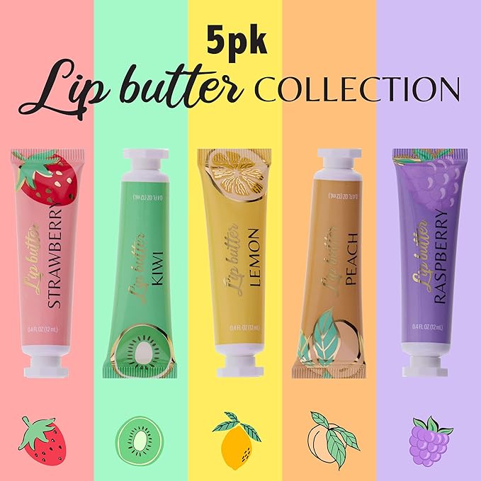 Expressions 5pc Lip Butter Collection - Moisturizing