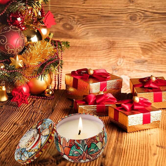 12 Pack Christmas Scented Candles Gifts Set for Women, Candles for Home Scented, 2.5 oz Soy Wax Aromatherapy Candle, Best Gifts for Women Thanksgiving Day Birthday Christmas