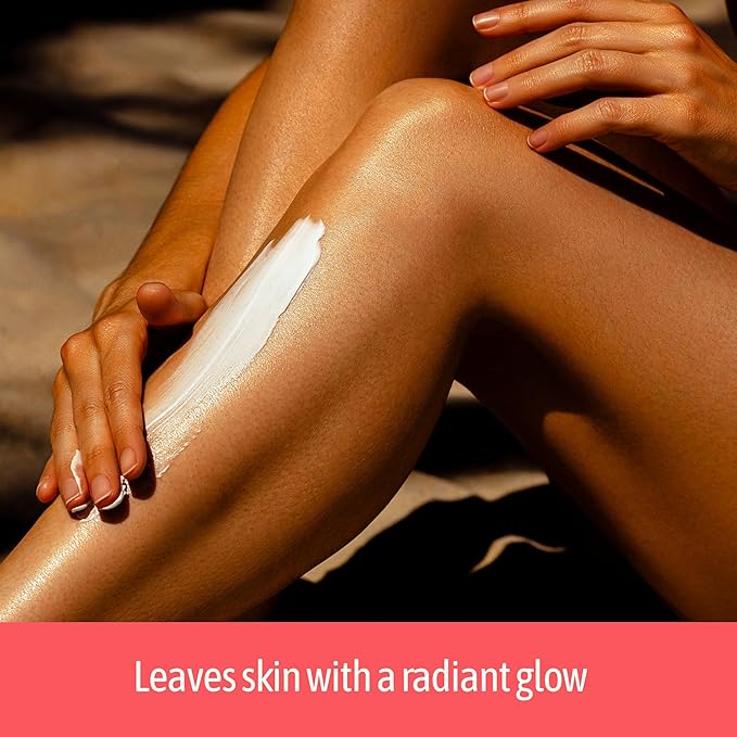 NATURE WELL Brightening Body Cream, Infused with Radiance-Boosting Antioxidant-Rich Vitamin C & Ultra-Hydrating Mango Butter, Refreshing Scent & Fast-Absorbing Luminous Finish, 10 oz