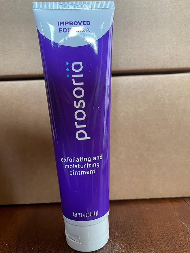 Exfoliating & Moisturizing Ointment – 4oz | Psoriasis Care to Restore Dry, Rough, Cracked or Scaling Skin - Salicylic Acid, Shea Butter, Vitamin E, Steroid-Free | Great for Knees and Elbows