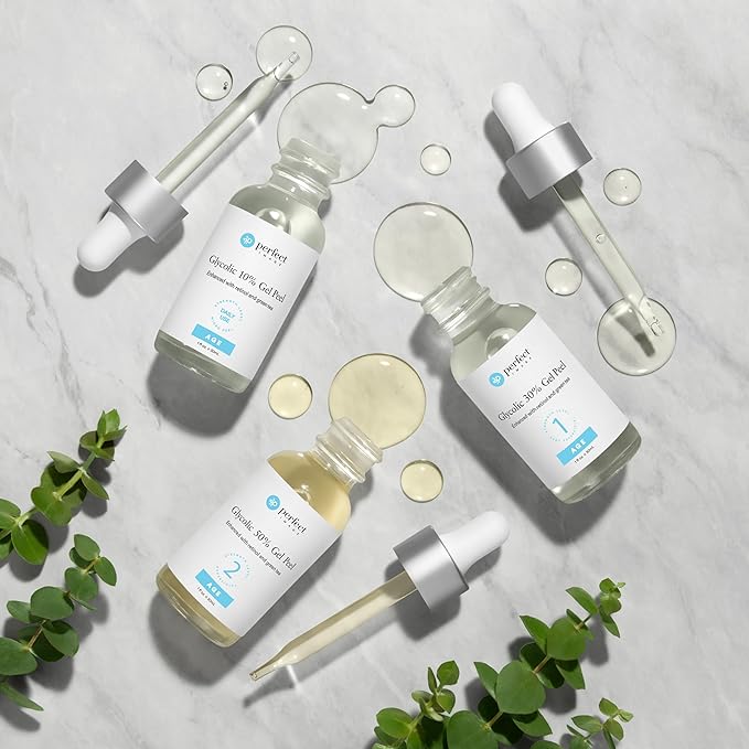 Glycolic Acid 50% Gel Peel - Enhanced with Retinol & Green Tea Extract (Professional Skin Peel)1 ounce