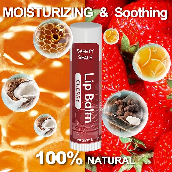 64 Pack Natural Lip Balm Bulk