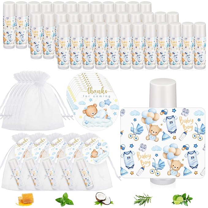 Fumete 50 Pack Bear Baby Shower Classroom