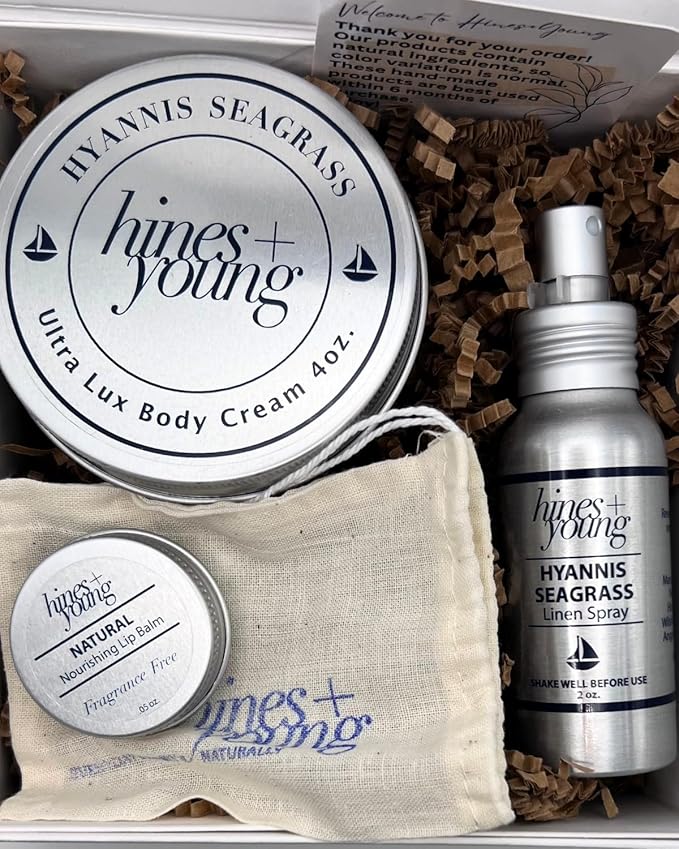 Hines+Young Travel Tins Gift Set -