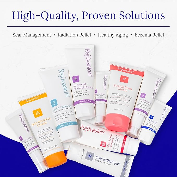 Rejuvaskin Scar Heal Kit for C-Section Scars, Soften, Flatten, Reduce and Recover, Silicone Sheeting, RejuvaSil Gel & Medical Tape, C-Section Sheet