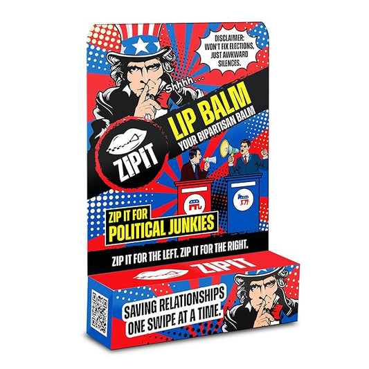 Zip It For Political Junkies Lip