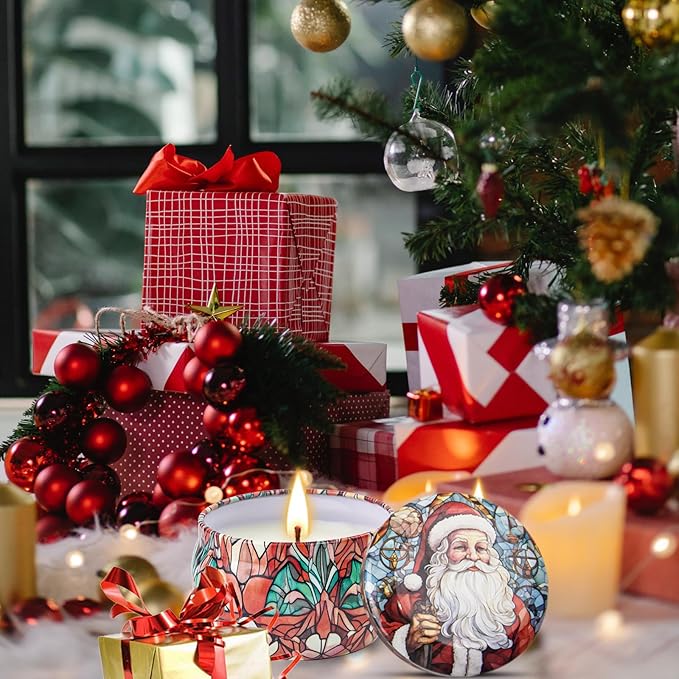12 Pack Christmas Scented Candles Gifts Set for Women, Candles for Home Scented, 2.5 oz Soy Wax Aromatherapy Candle, Best Gifts for Women Thanksgiving Day Birthday Christmas