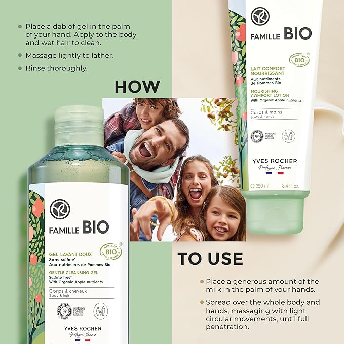 Yves Rocher Famille BIO Organic Cleansing