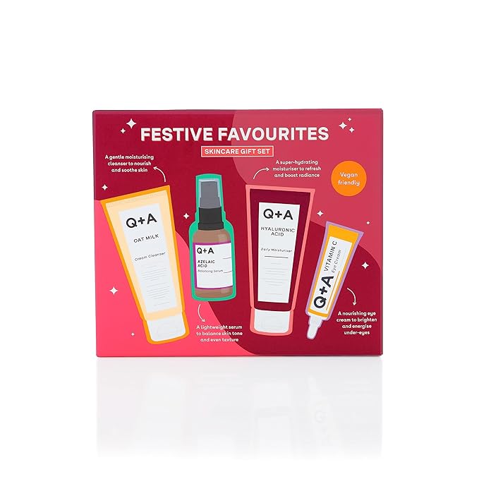Q+A Festive Favourites Gift Set, containing