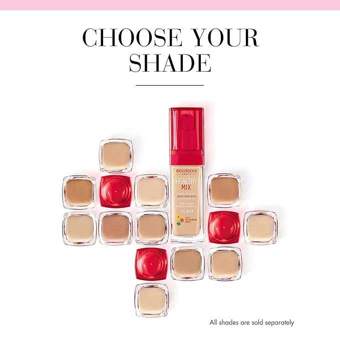 Bourjois Healthy Mix Foundation for Women, 54 Beige, 1 Ounce