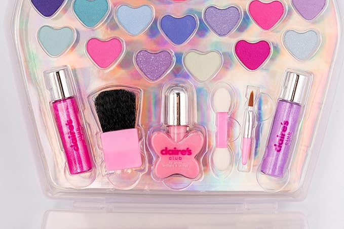 Claire's Club Pink Cupcake Makeup Case- Designed