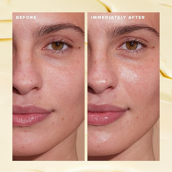 Farmacy Ceramide Face Moisturizer - Honey Halo Hydrating Facial Moisturizer for Dry Skin - Plumps, Soothes + Restores Skin with Potent Ceramides + Buckwheat Honey for a Dewy, Healthy Glow (25ml)