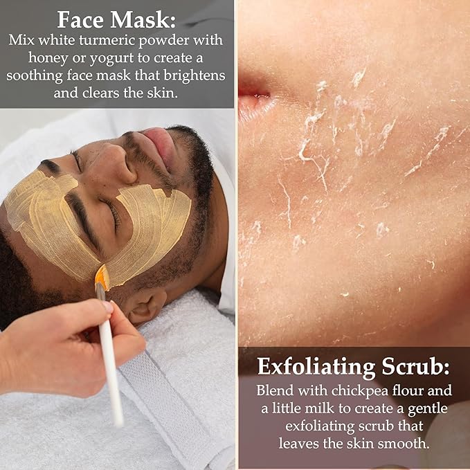 White Turmeric Powder by mi nature | Kachur, From India 227g