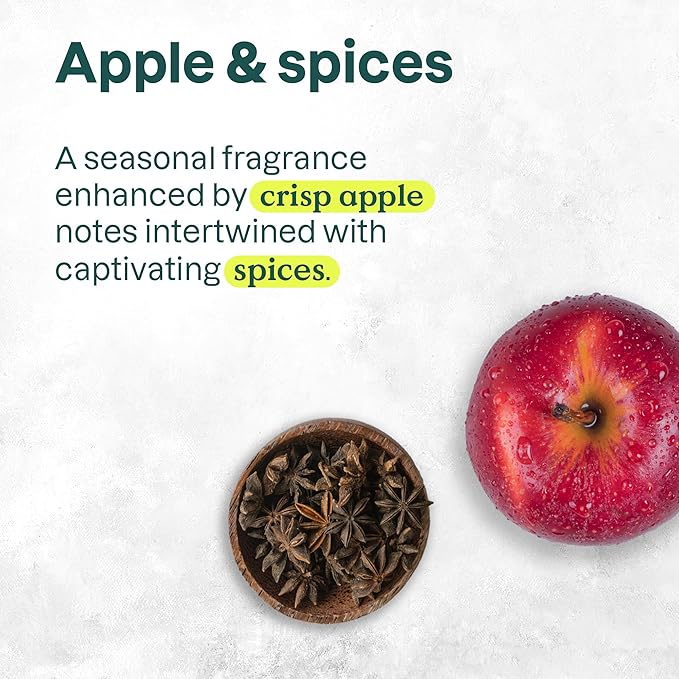 Bundle of ATTITUDE Limited Edition Liquid Hand Soap, EWG Verified, Plant and Mineral-Based, Apple & Spices, 16 Fl Oz + ATTITUDE Limited Edition Liquid Hand Soap, EWG Verified, Pine & Sage, 16 Fl Oz