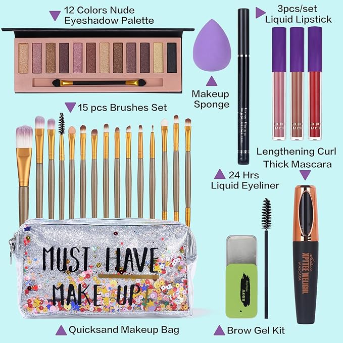 All in One Makeup Set For Women Full