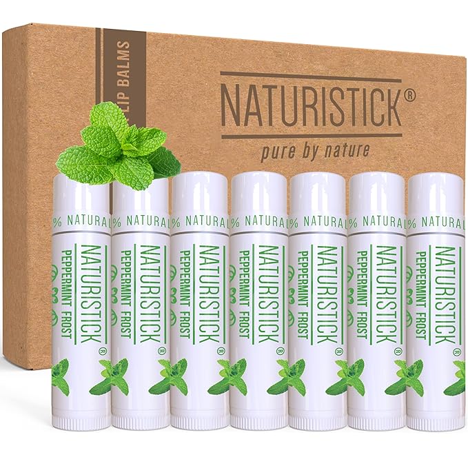 7-Pack Peppermint Lip Balm Gift Set
