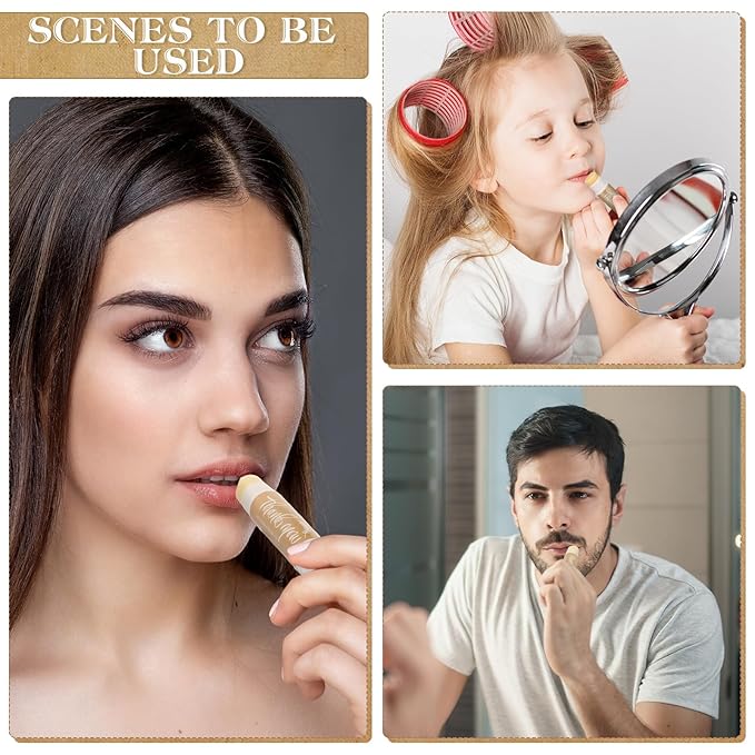 150 Pieces Lip Balm Bulk Small Moisturizing