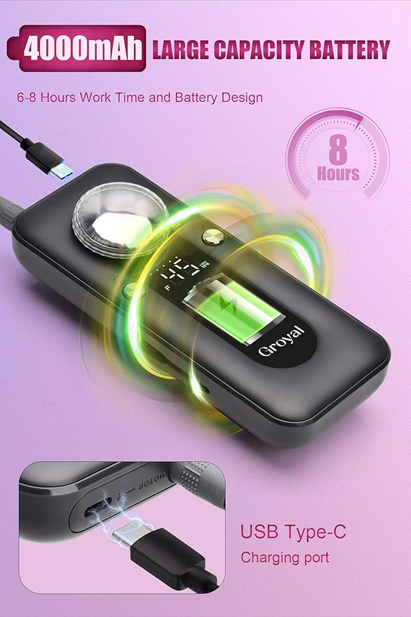 Electric nail drill 45000rpm cordless