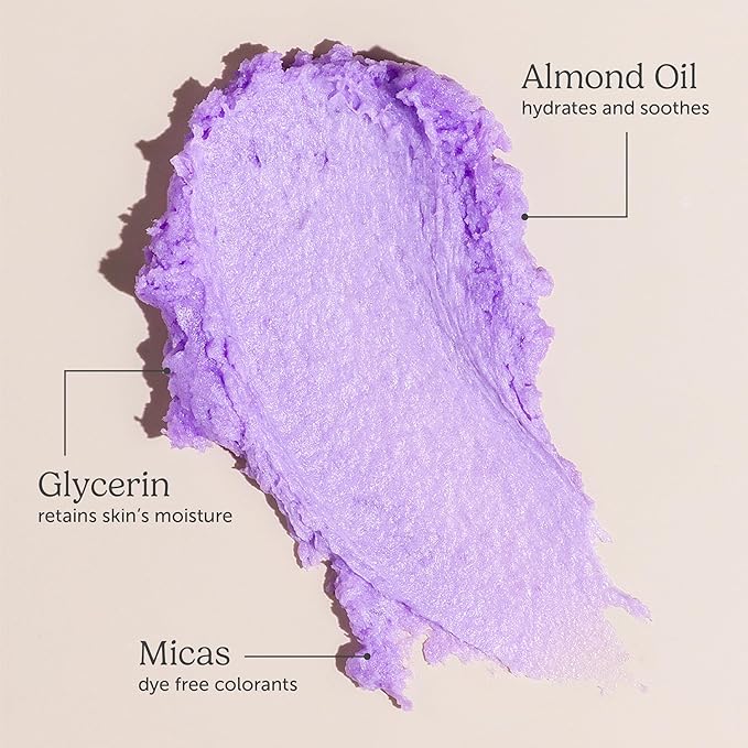 Nectar Life Lavender Blossom Nourishing Whipped Soap and Shave Butter with Almond Oil, Set of 3, 5 Oz each