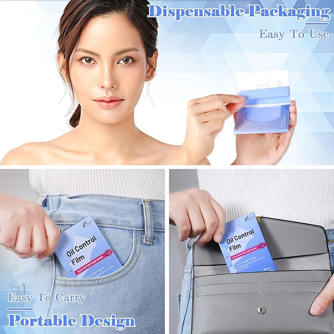 Great Absorbent Oil Blotting Sheets for Face -