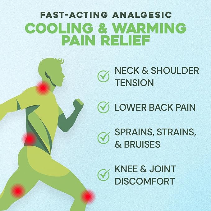 Ebanel Pain Relief Roll On for Arthritis, Foot, Back, Joint, Neck, Strains & Sprains with Menthol, Camphor, Arnica, Emu Oil, MSM, Boswellia, Targeted Muscle Pain Relief Roll On