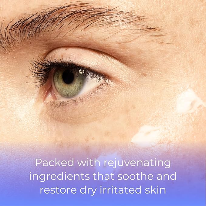 Moisturizing Eye Cream – Optometrist & Dermatologist Recommended – Soothes Dry, Itchy, Sensitive Skin – Natural, Fragrance-Free, Preservative-Free, Non-Comedogenic