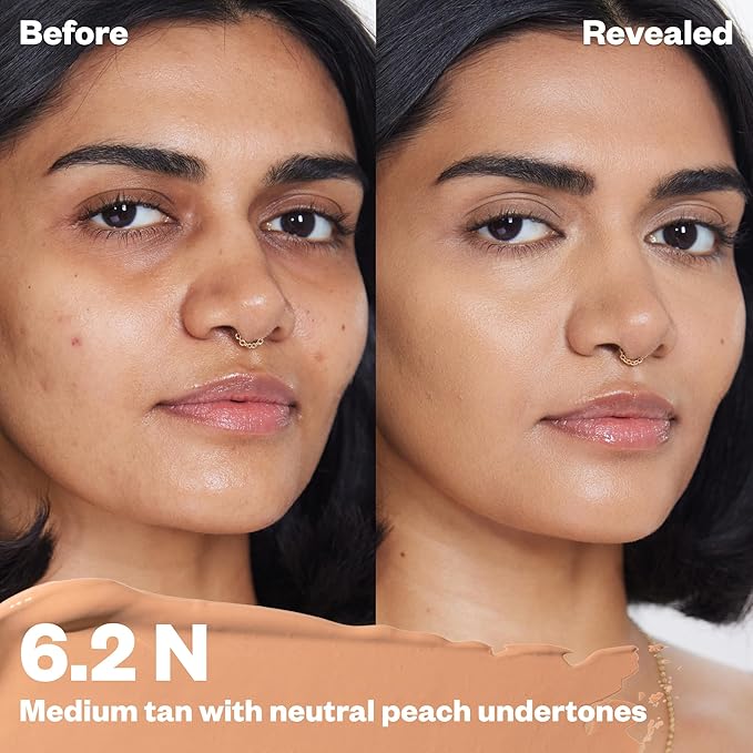 Kosas Revealer Concealer - Medium Coverage Makeup with 6.2 N)