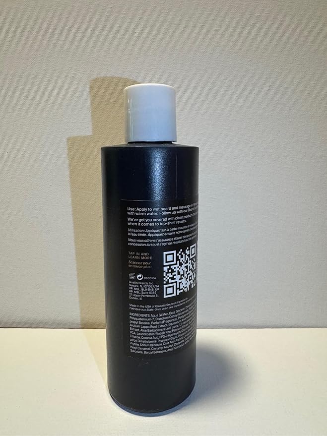 Scotch Porter Moisturizing Beard Wash – Cleanse, Refresh, Hydrate & Soften Coarse, Dry Facial Hair while Protecting Skin for a Fuller/Healthier-Looking Beard – Original Scent, 8 oz. Bottle