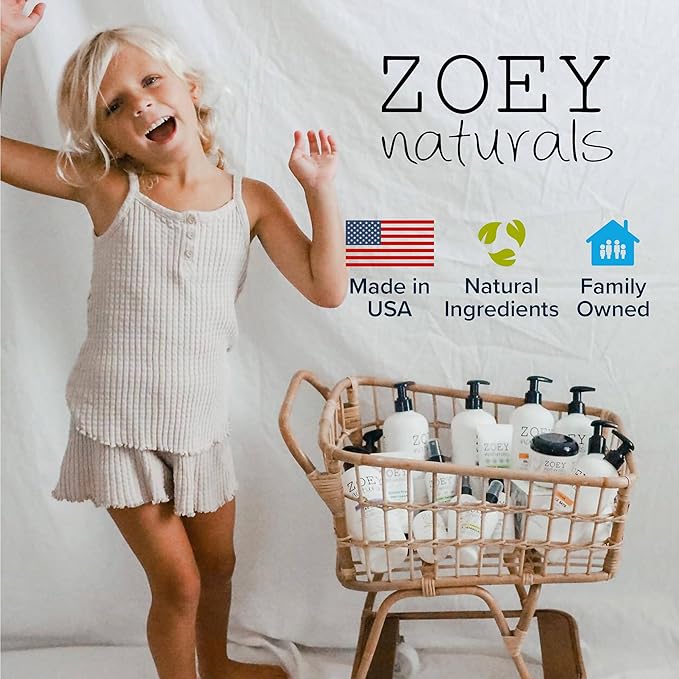 Baby Diaper Cream - Soothing Relief - Rash Protectant & Healing with Zinc Oxide & Kaolin Clay Ointment - Fragrance Free 3.4 oz