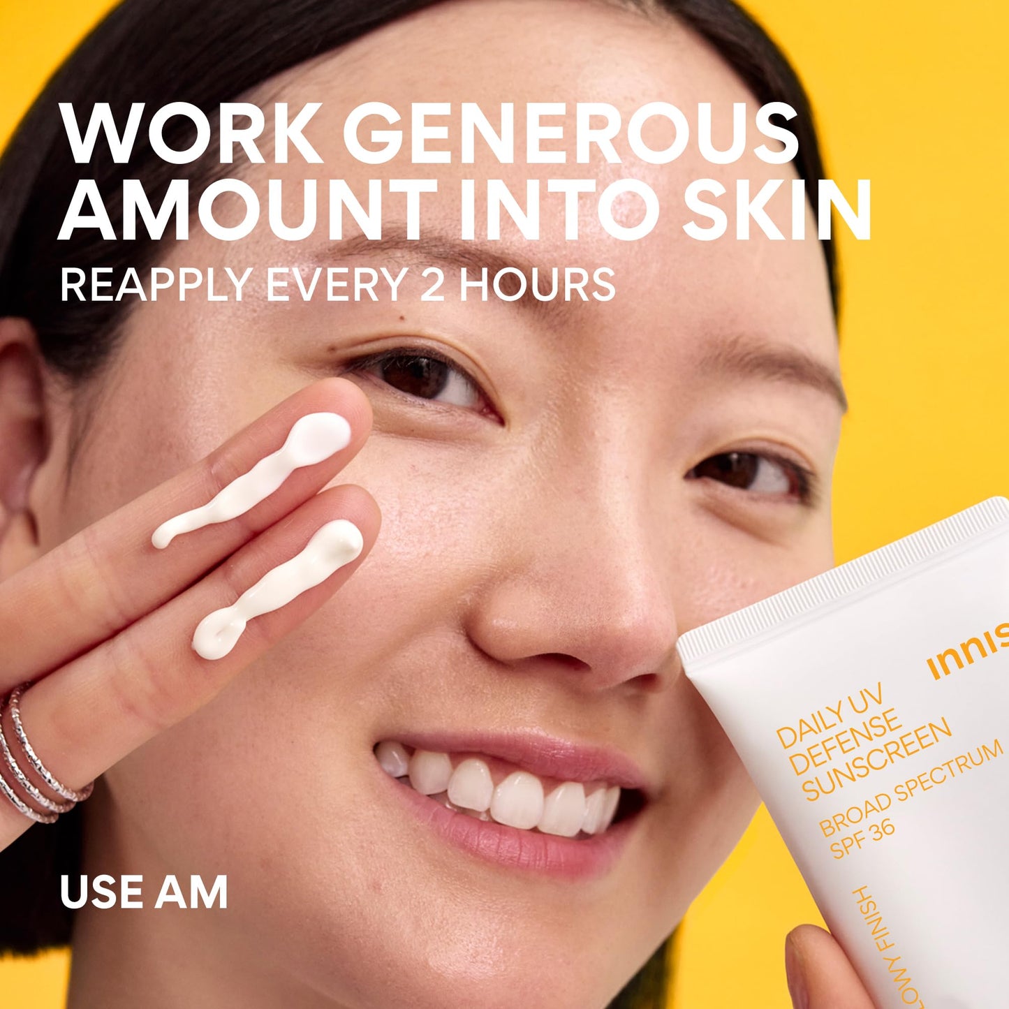 Innisfree Daily UV Defense SPF 36 – Korean Face Sunscreen, Invisible Finish, Broad Spectrum, No White Cast, Lightweight, Hydrating