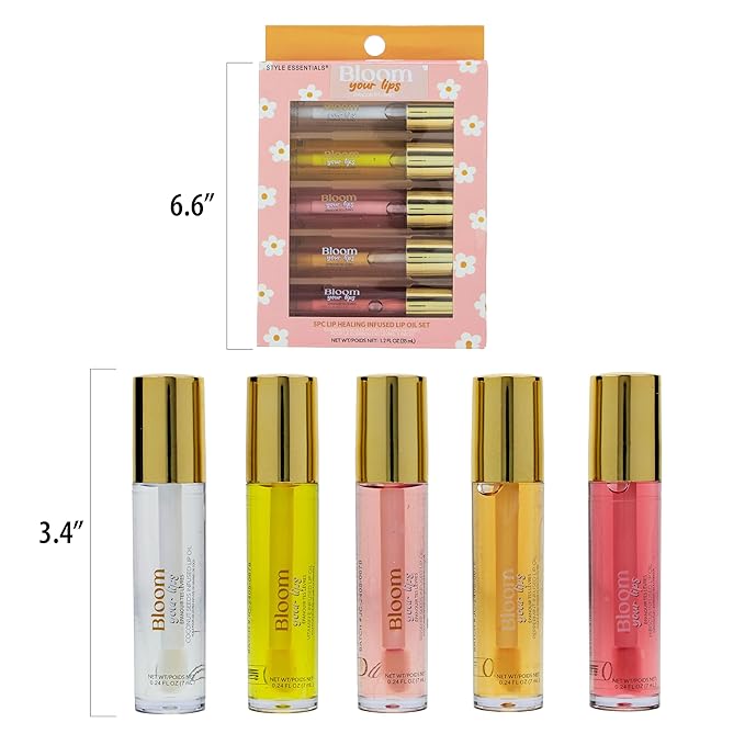 Expressions 5pc Lip Oil Set -