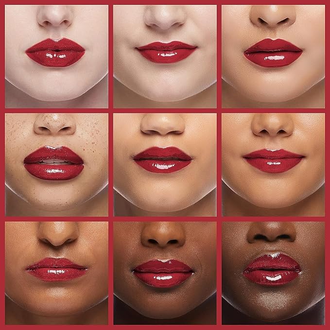 FLOWER BEAUTY Bitten Lip Stain | Vivid Long Lasting Water-based Lips Tint | High Color Moisture Marker | Make Up | (Tempt) (Pack of 3)