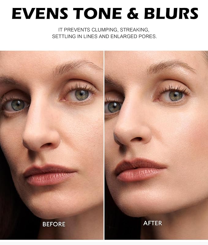 Soft Focus Deep Liquid Concealer Foundation, Lightweight Hydrating