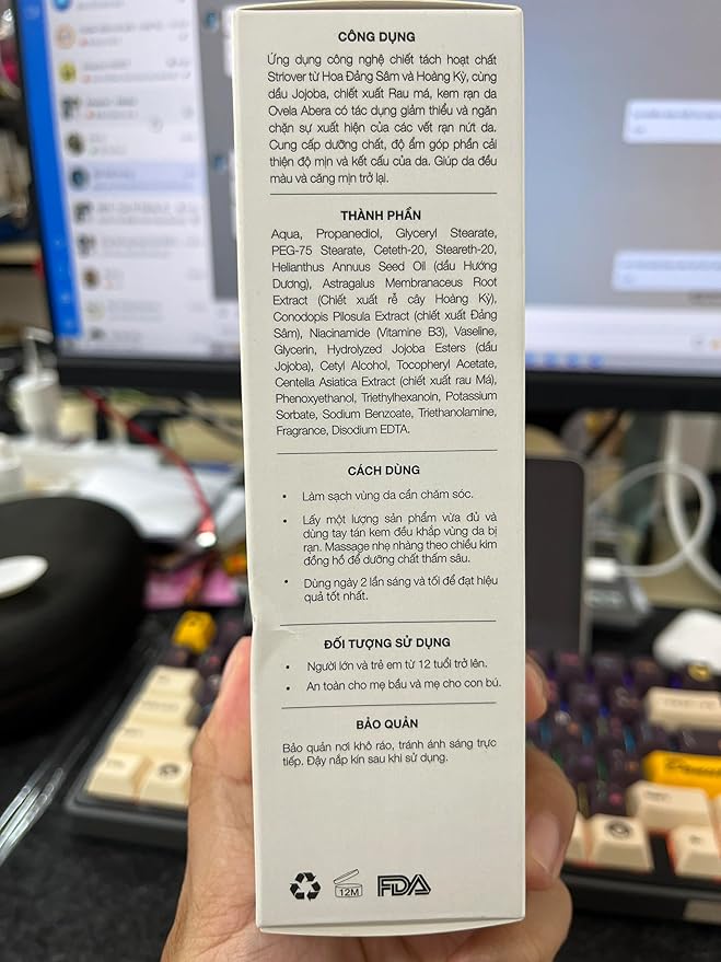 Abera Ovela Stretch Mark Cream, Stretch