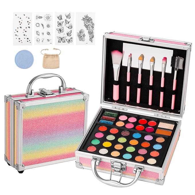 Anpro All-In-One Makeup Carry Case with Pro Teen