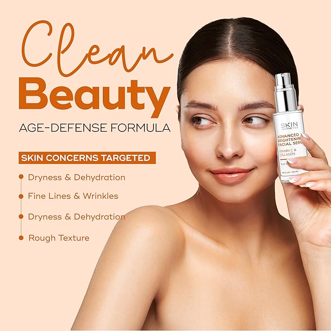 WZ Advanced Brightening Facial Serum with Vitamin C and Collagen