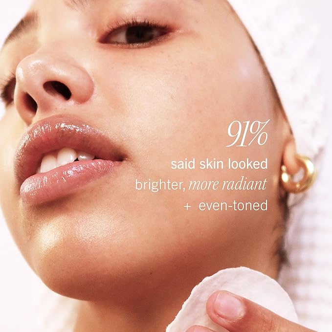 First Aid Beauty - Facial Radiance Pads with Glycolic & Lactic Acids, Daily Exfoliating Pads with AHA that Help Tone & Brighten Skin, Makeup Prep Pads, Compostable for Daily Use, 60 Pads, 2ct