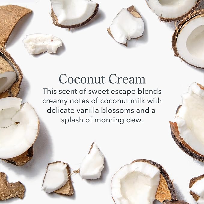 Beekman 1802 Coconut Cream Hand Cream - Scented - 2 fl oz - Nourishes, Hydrates & Repairs - With Shea Butter & Glycerin - Non-Greasy - Microbiome Friendly - No Irritation - Good for Sensitive Skin