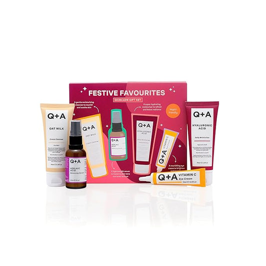 Q+A Festive Favourites Gift Set, containing