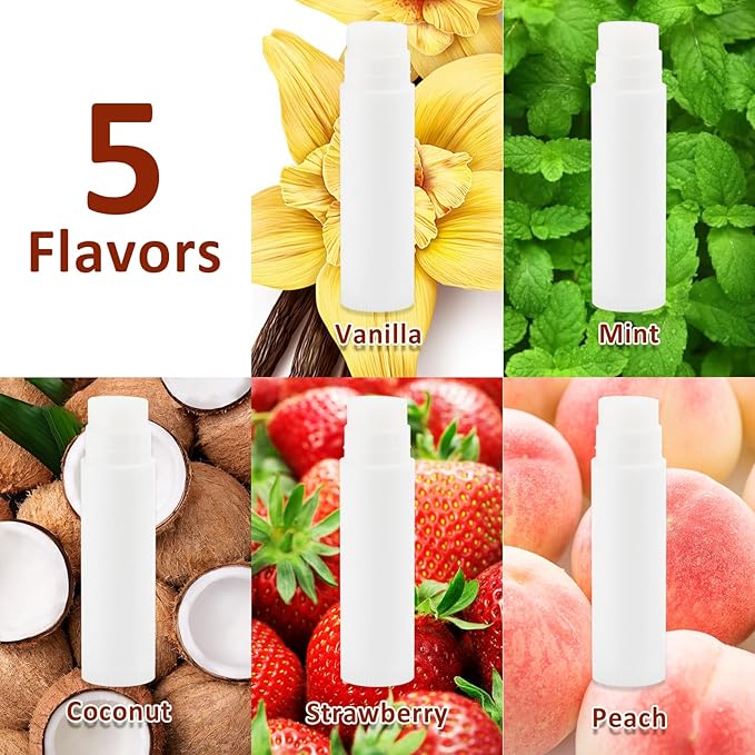 DMSKY Lip Balm Bulk Unlabeled 200