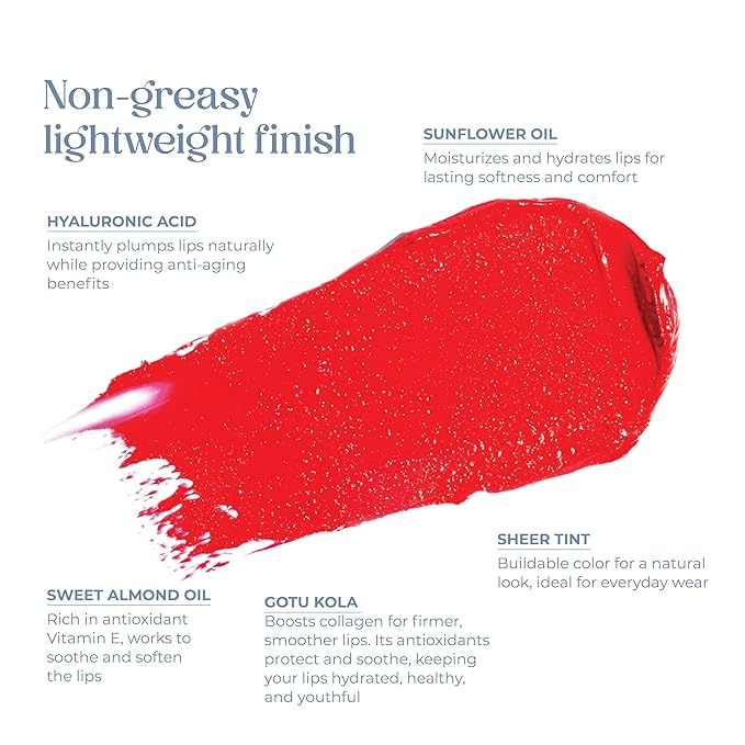 Tinted Lip Balm. Moisturizing Sheer, Buildable