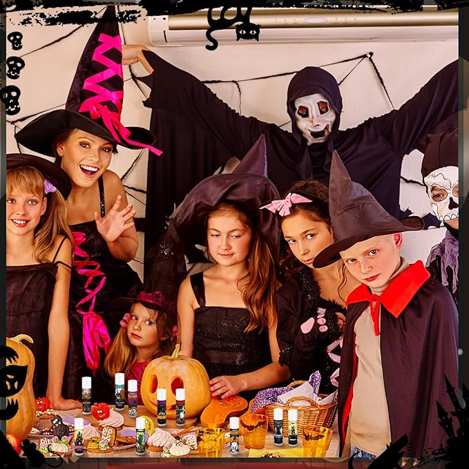 Dunzy 50 Pcs Halloween Lip Balm