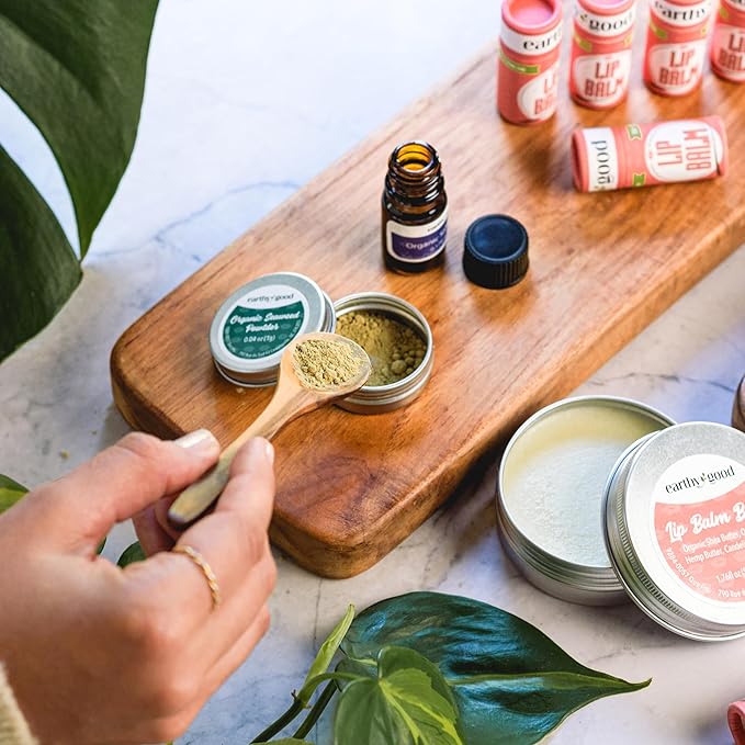 Earthy Good Organic DIY Lip Balm Naturals
