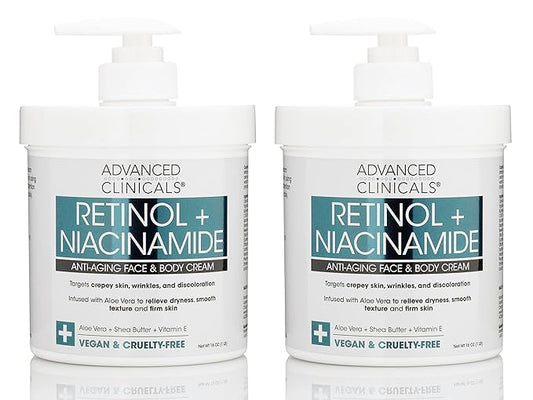 Advanced Clinicals Retinol Body & Face Aging