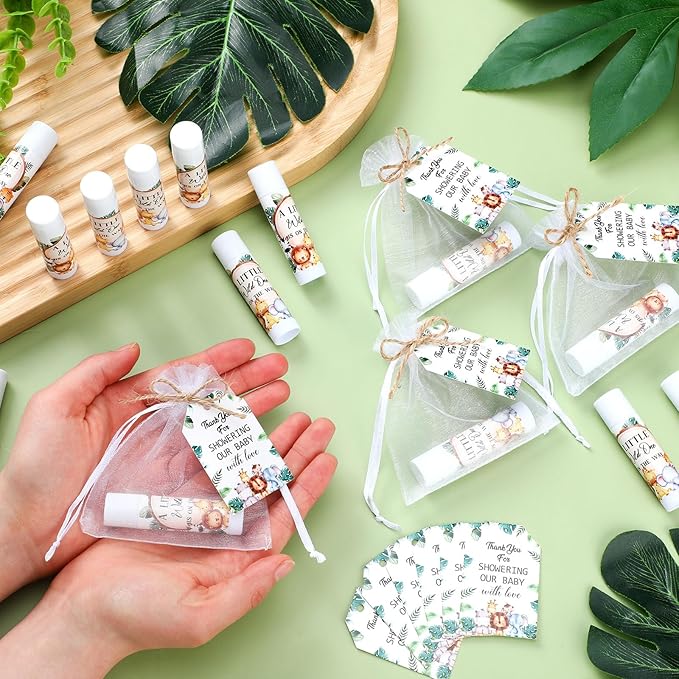 Dunzy 50 Pack Baby Shower Party Animal)